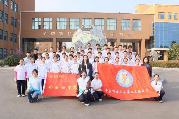 语润农耕进课堂｜外国语学院走进城阳区第二实验中学传播农耕文化